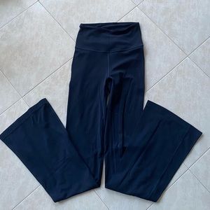 Size 2 navy lululemon Groove flare pants